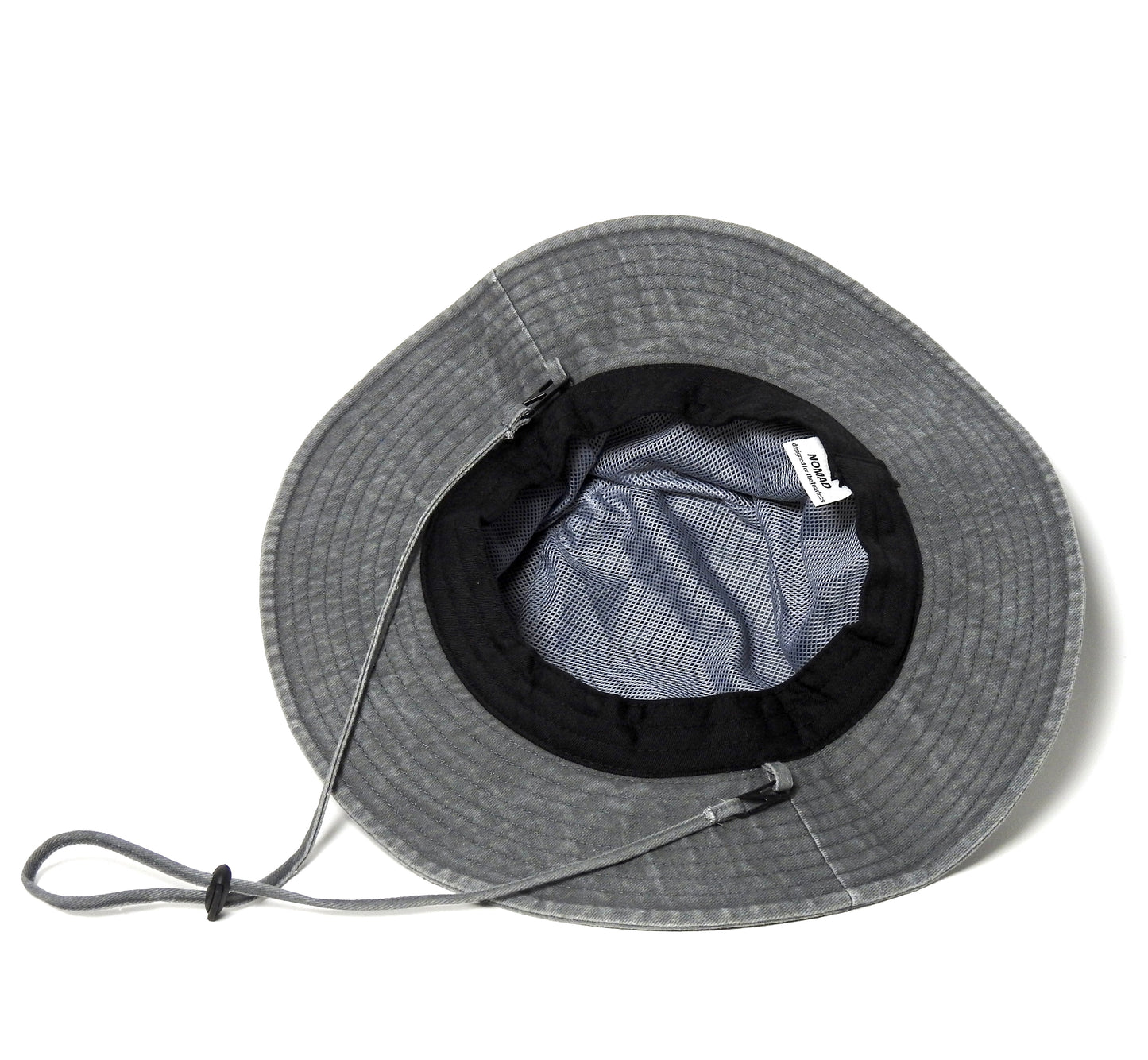 Gray Text Cap