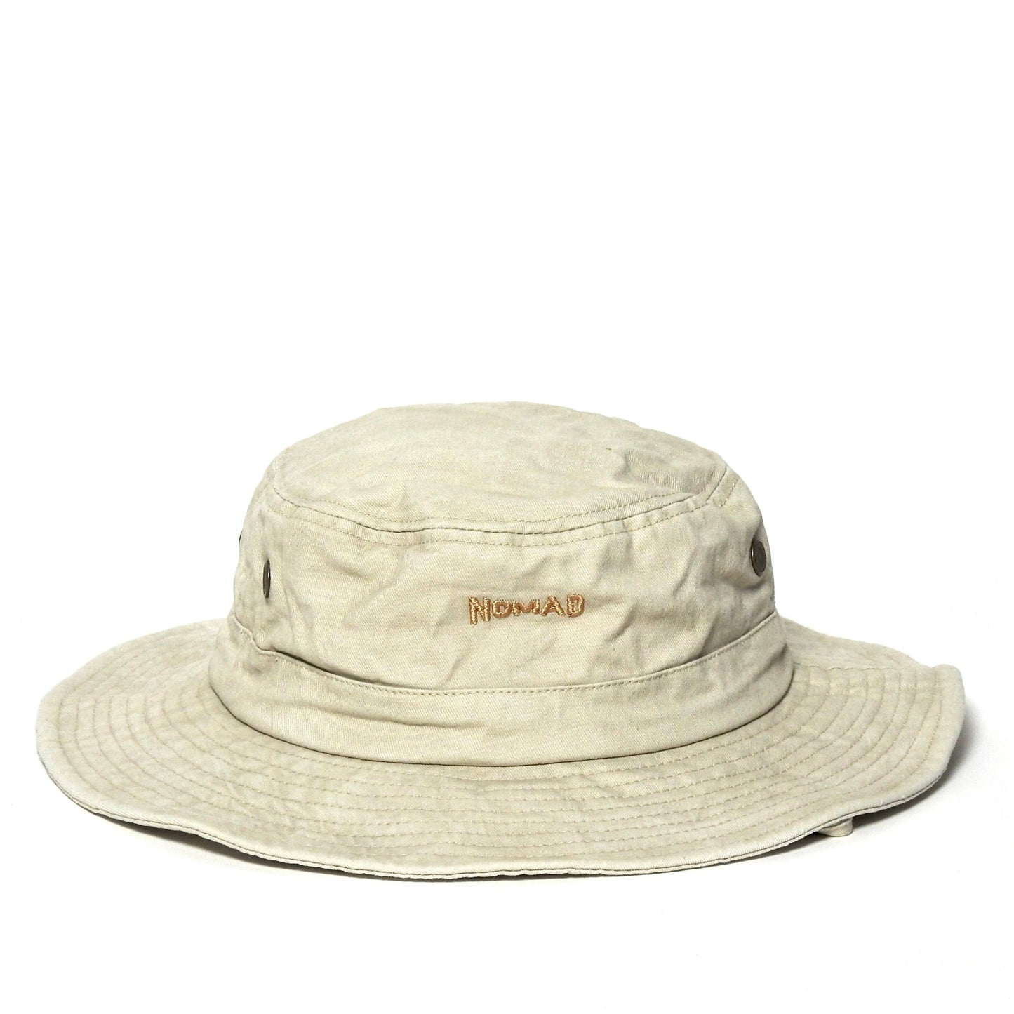 Beige Text Cap