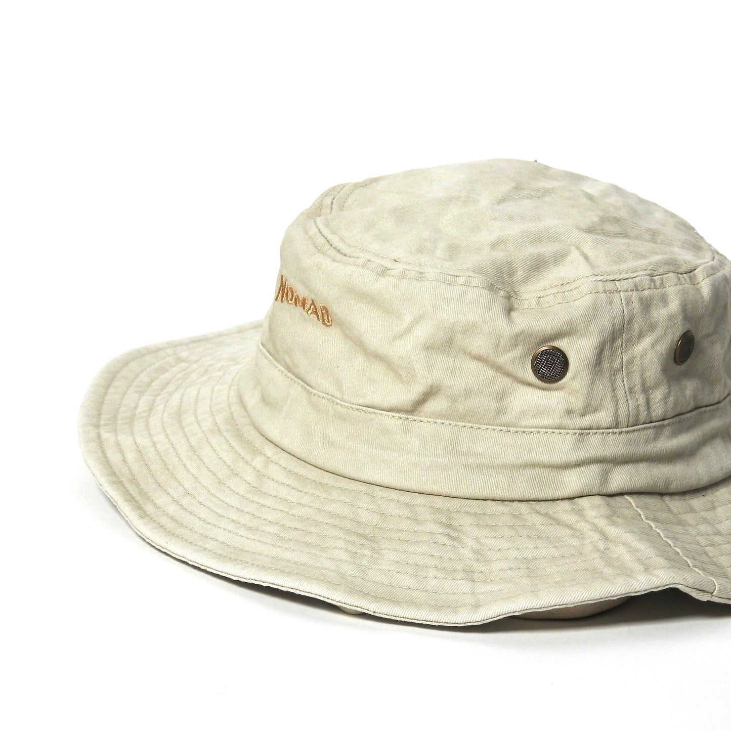 Beige Text Cap